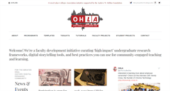 Desktop Screenshot of ohla.info